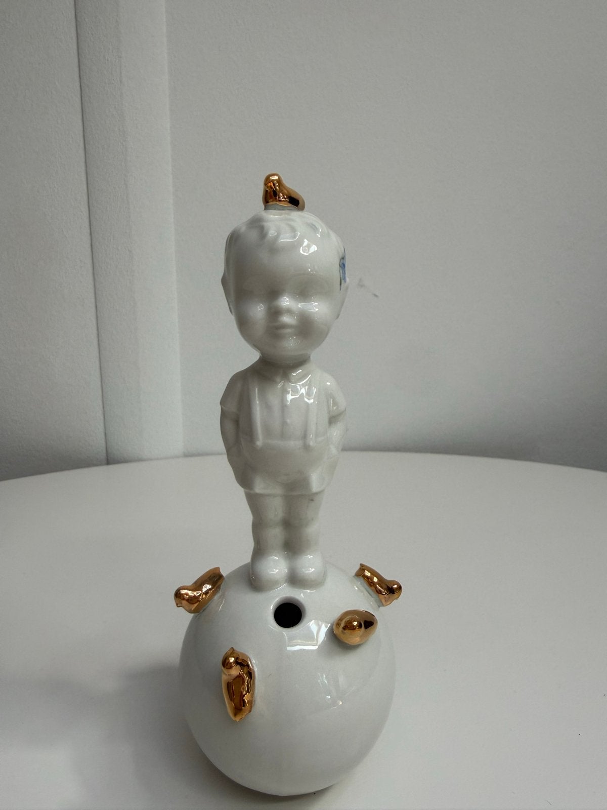 Quitie Pie jongetje Lammers en Lammers  24k gouden details, Ophalen of Verzenden, Zo goed als nieuw