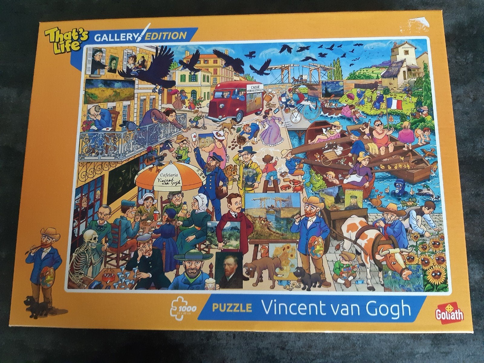 That's Life puzzel 1000 stukjes Vincent van Gogh, Ophalen, 500 t/m 1500 stukjes, Gebruikt, Legpuzzel