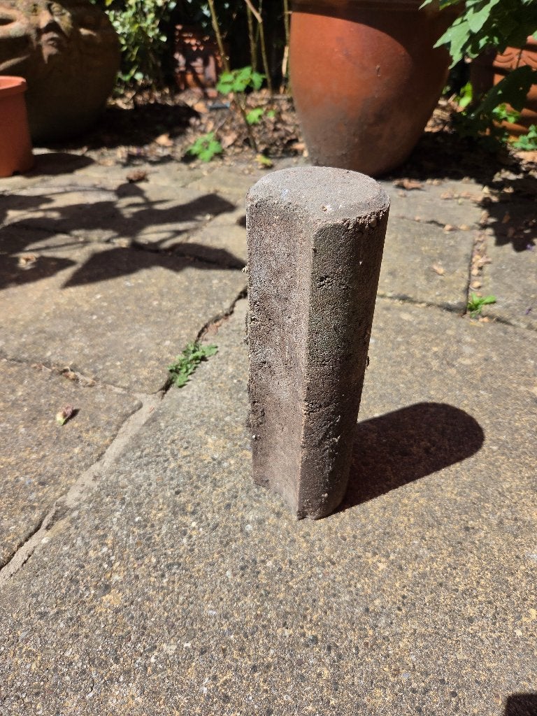 Betonnen Palissadepaaltjes, Tuin en Terras, Tuinvazen, Ophalen, Zo goed als nieuw