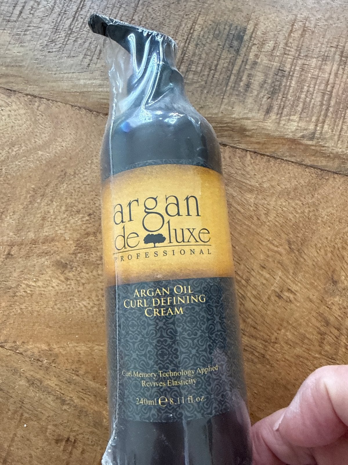 Argan Oil Curl Defining Cream - Argan de Luxe Professional, Ophalen of Verzenden, Nieuw, Haarverzorger of -hersteller