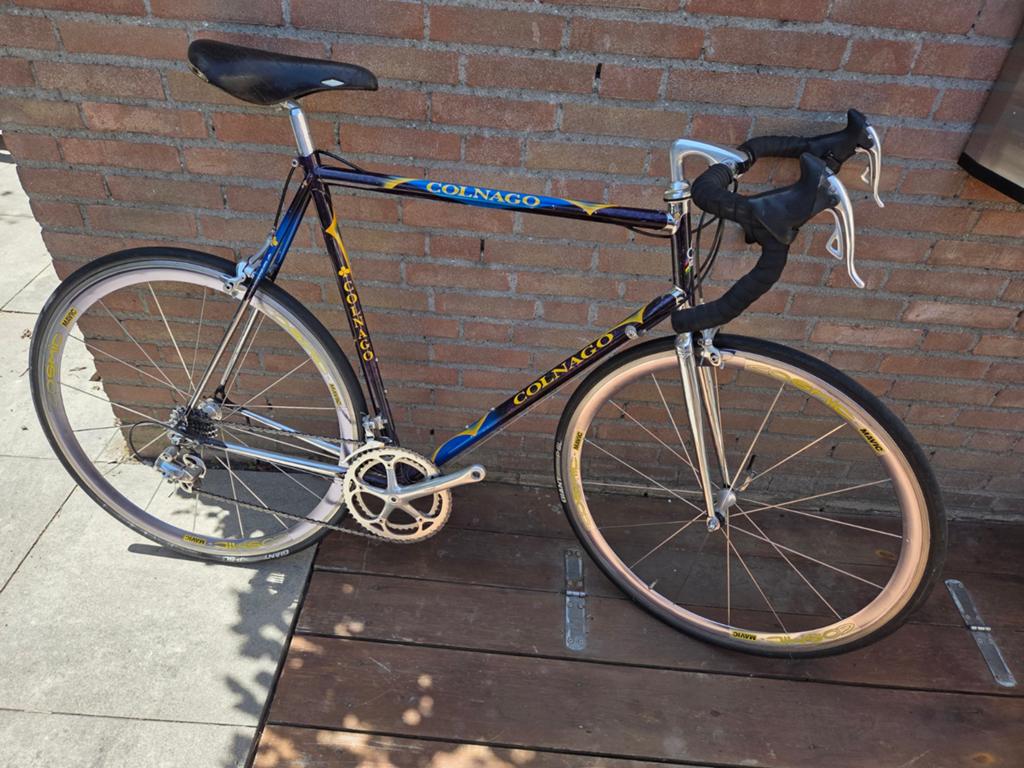 Colnago Superissimo 1996 racefiets - Klassieke schoonheid, 28 inch, Gebruikt, 53 tot 57 cm, Ophalen