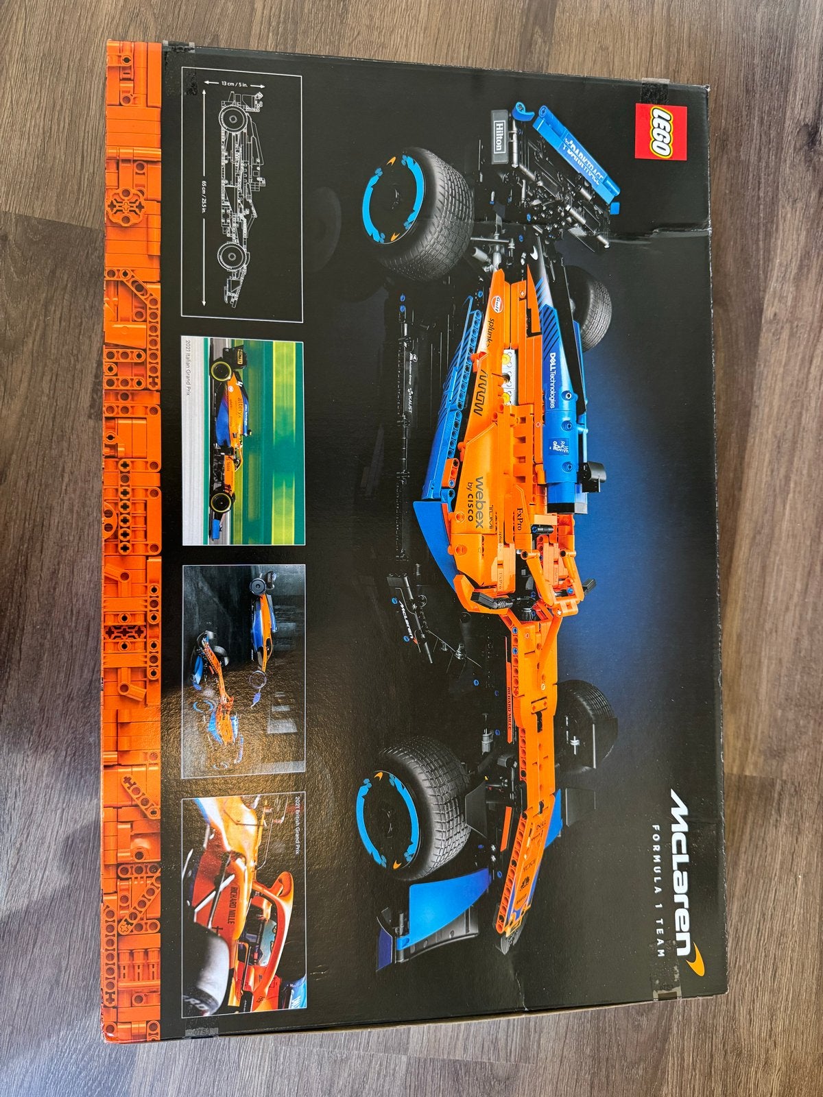 Lego Technic McLaren Formule 1 - Doos en instructieboek, Gebruikt, Lego, Accessoire, Ophalen of Verzenden