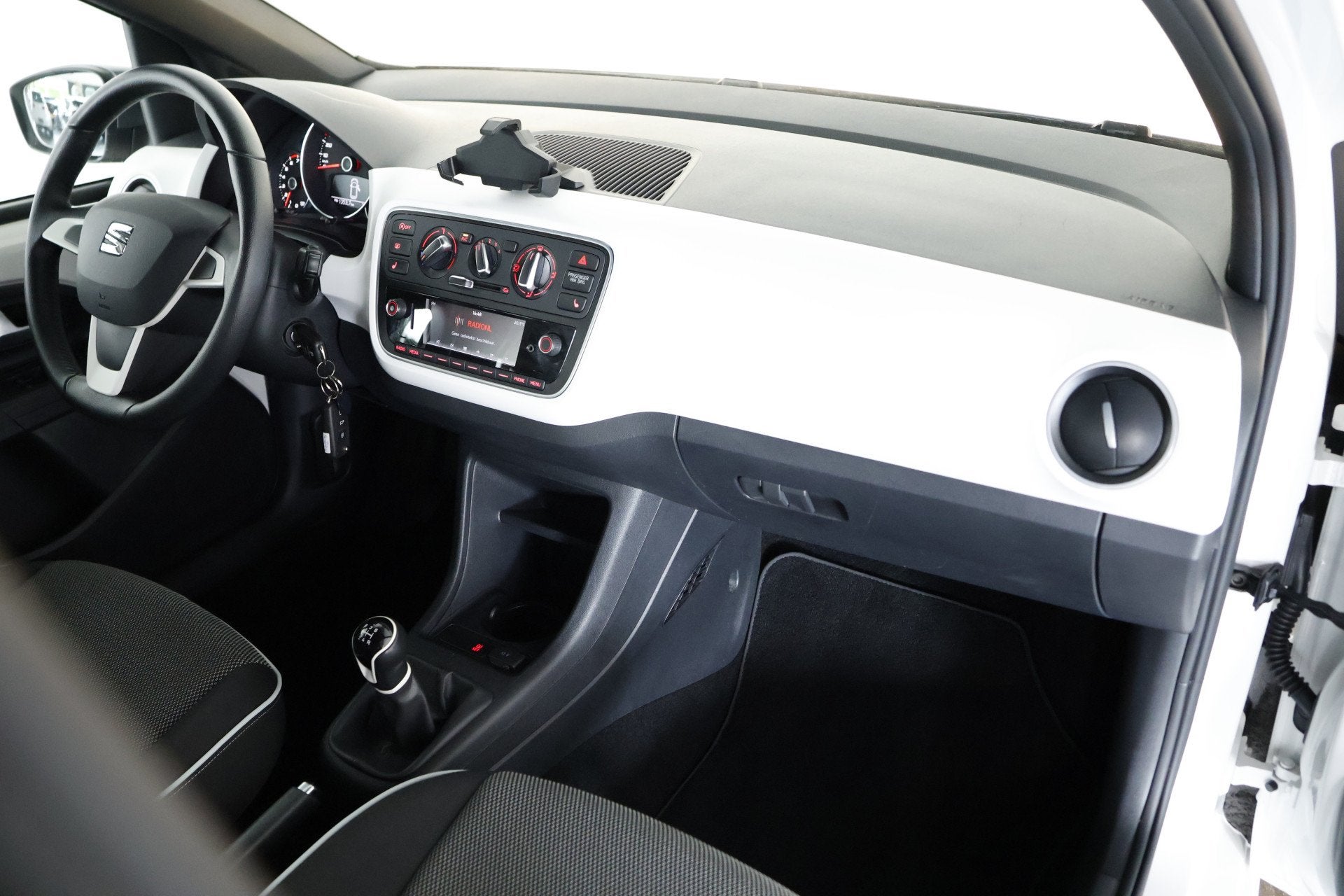 SEAT Mii 1.0 Sport EcoFuel (CNG) / Cruise Control / Airco /, Voorwielaandrijving, 12 maanden, Stof, Gebruikt