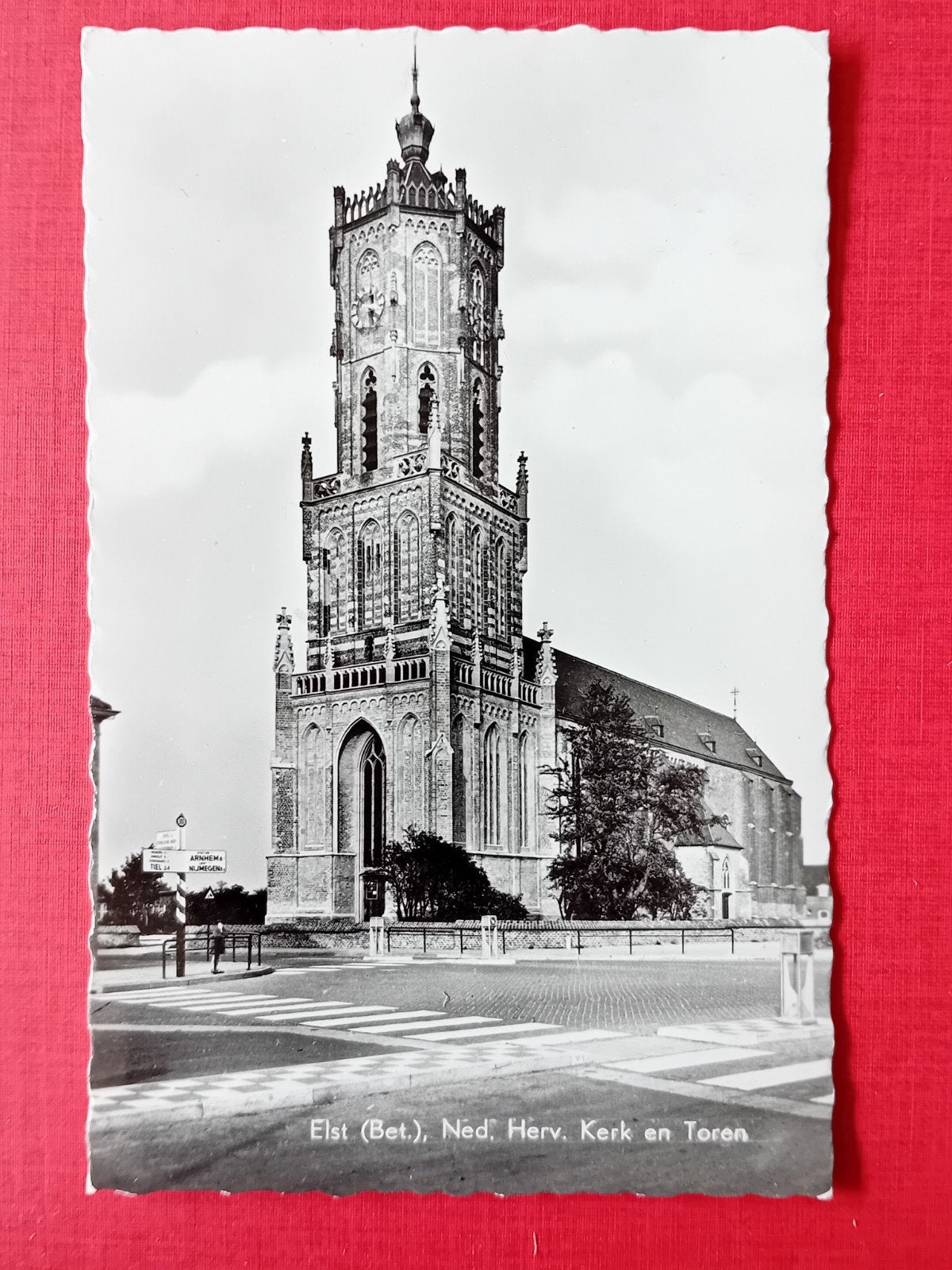Ansichtkaart Elst, Ophalen of Verzenden, Gelderland