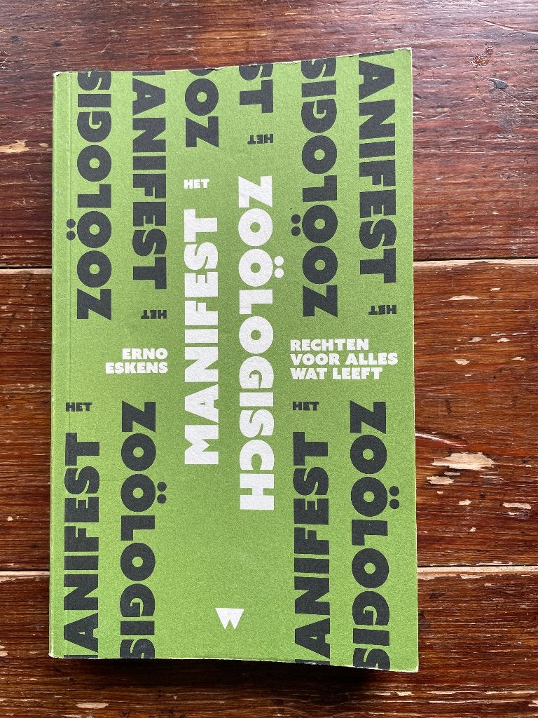 Erno Eskens Het zoölogisch manifest 2025 nieuw gesigneerd, Nieuw, Ophalen of Verzenden, Cultuurfilosofie, Erno Eskens