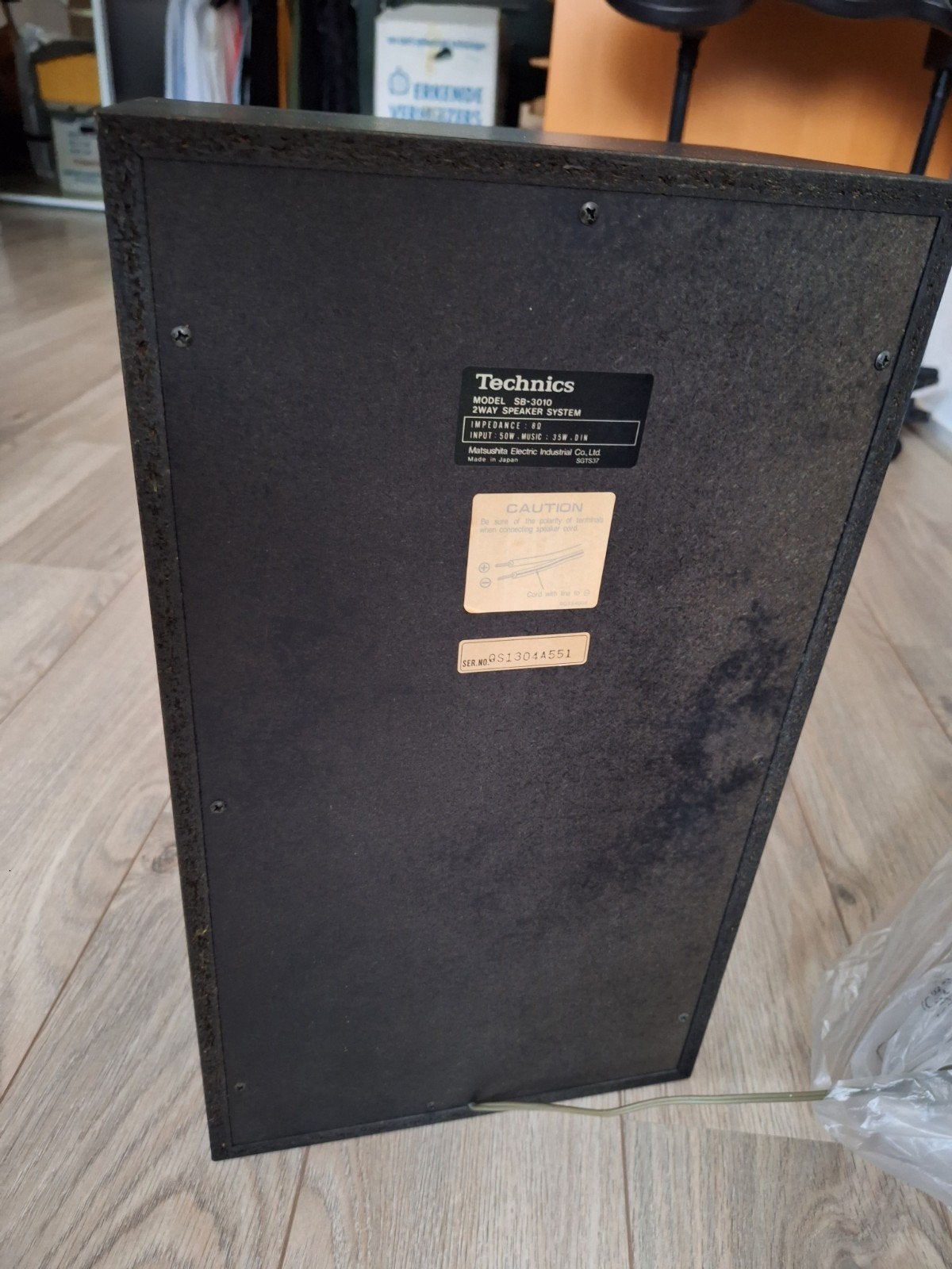 Paar Technics SB-3010 2-weg luidsprekers, Audio, Tv en Foto, Luidsprekers, Ophalen, Overige merken