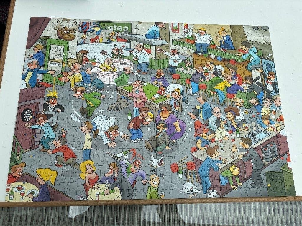 Legpuzzel  that’s Life, Hobby en Vrije tijd, Denksport en Puzzels, Ophalen of Verzenden, 500 t/m 1500 stukjes, Zo goed als nieuw