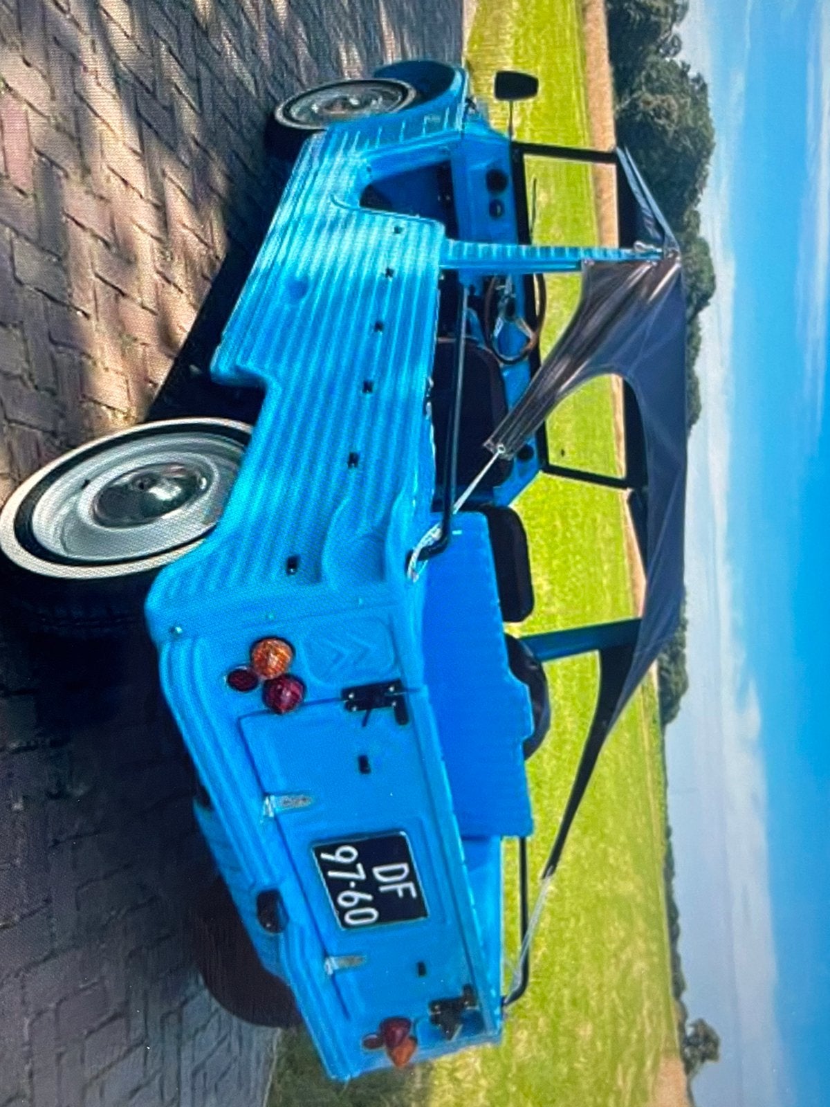 Oldtimer Citroën Mehari 1972 Blauw, foto 4