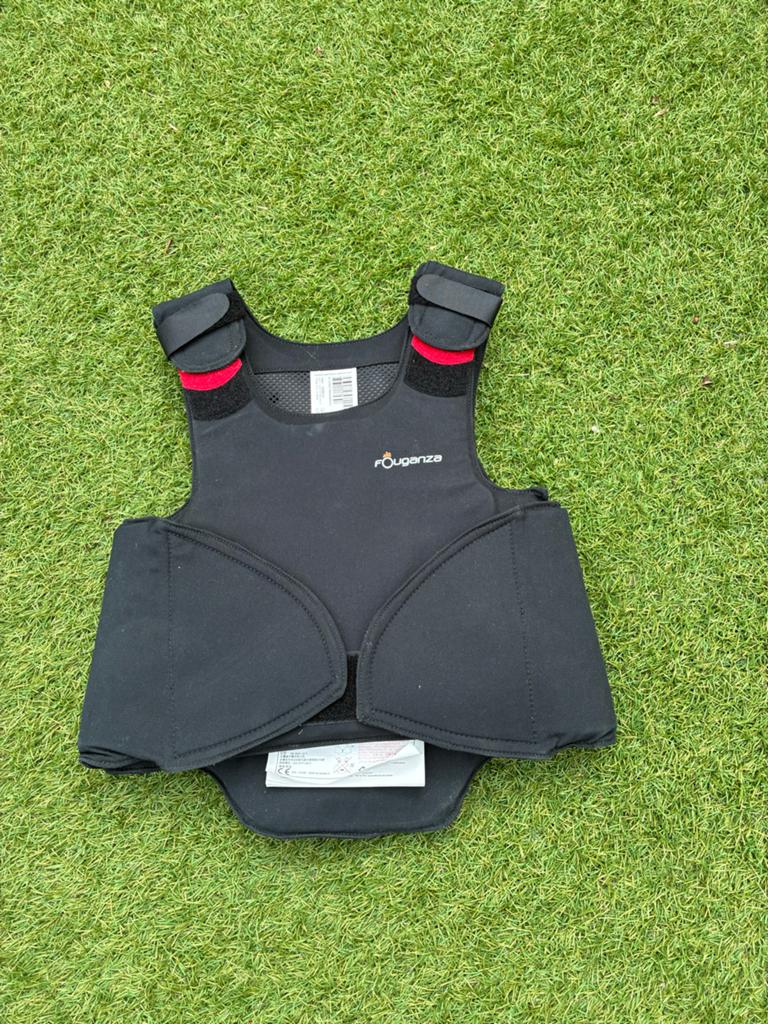 Fouganza 100 paardrijbodyprotector voor kinderen., Ophalen of Verzenden, Zo goed als nieuw