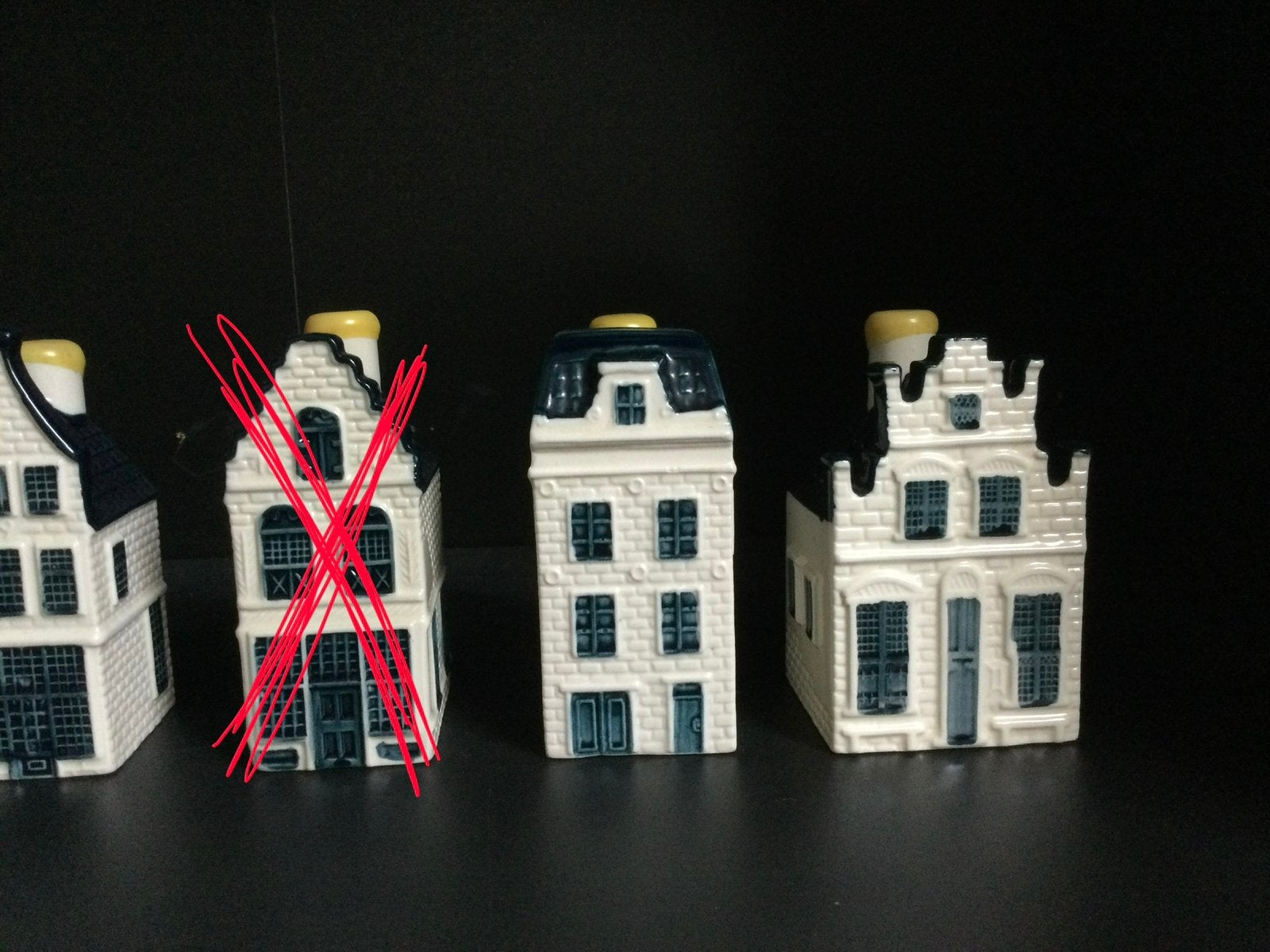 KLM huisjes Bols, Ophalen of Verzenden, Zo goed als nieuw