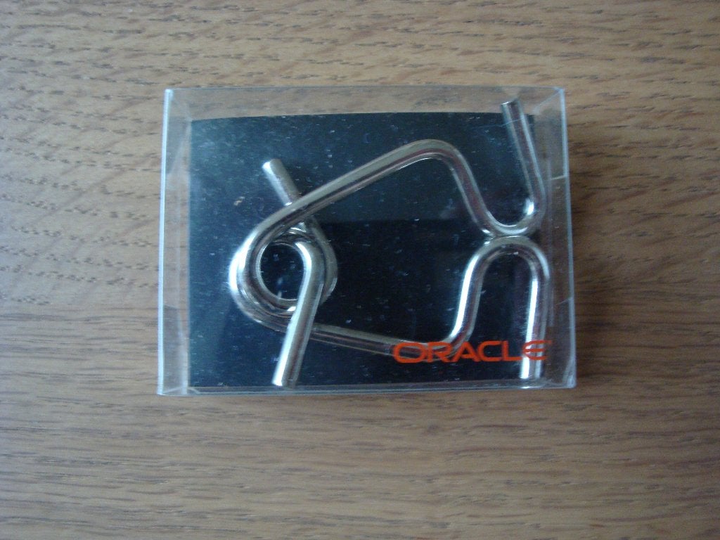 Metalen denkspelletje denkspel spel nieuw, Ophalen of Verzenden, Minder dan 500 stukjes, Nieuw, Overige typen