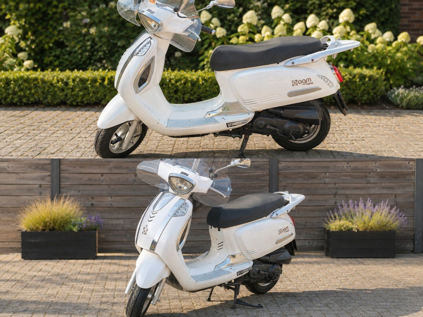 AGM nano scooter 50cc, Fietsen en Brommers, Ophalen, Gebruikt, Benzine, Overige modellen