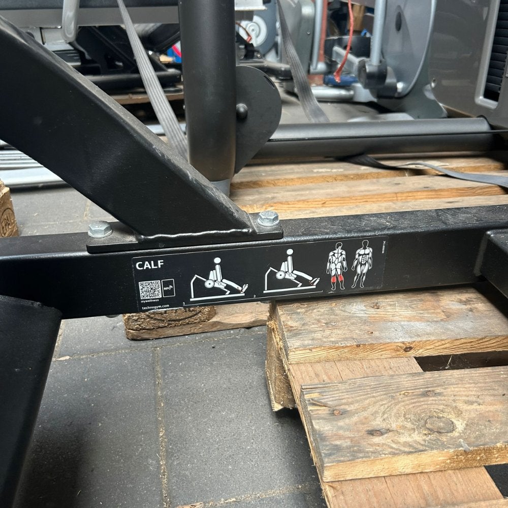 Technogym - Pure Strength - Calf Press, Ophalen of Verzenden, Gebruikt, Benen, Overige typen