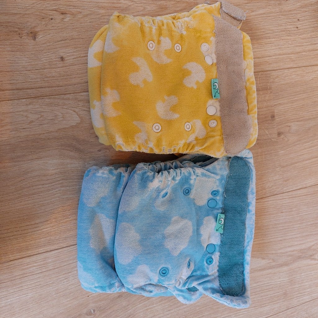 Totsbots wasbare luiers maat 2 (4 stuks), Kinderen en Baby's, Ophalen of Verzenden, Gebruikt, Overige typen, Overige merken