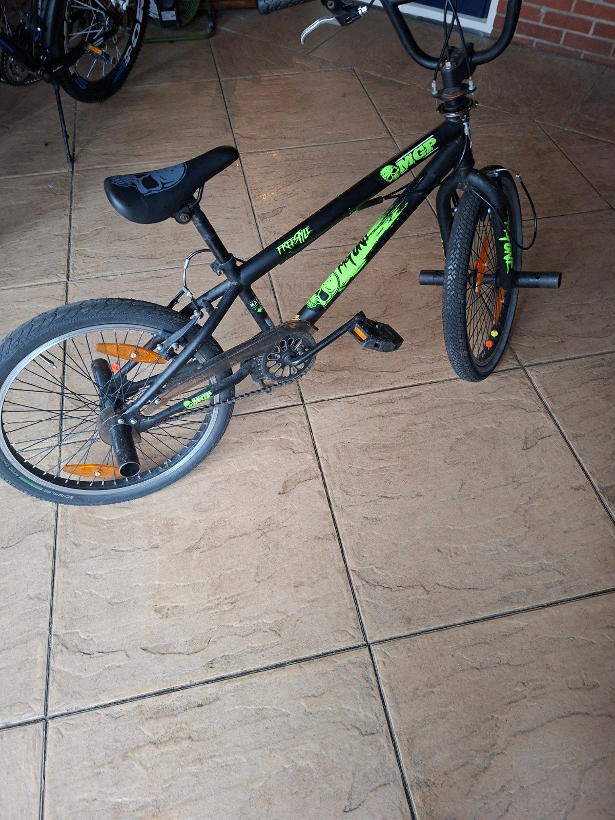 bmx stunt fiets 20 inch, Fietsen en Brommers, Fietsen | Crossfietsen en BMX, Ophalen, Gebruikt, Staal