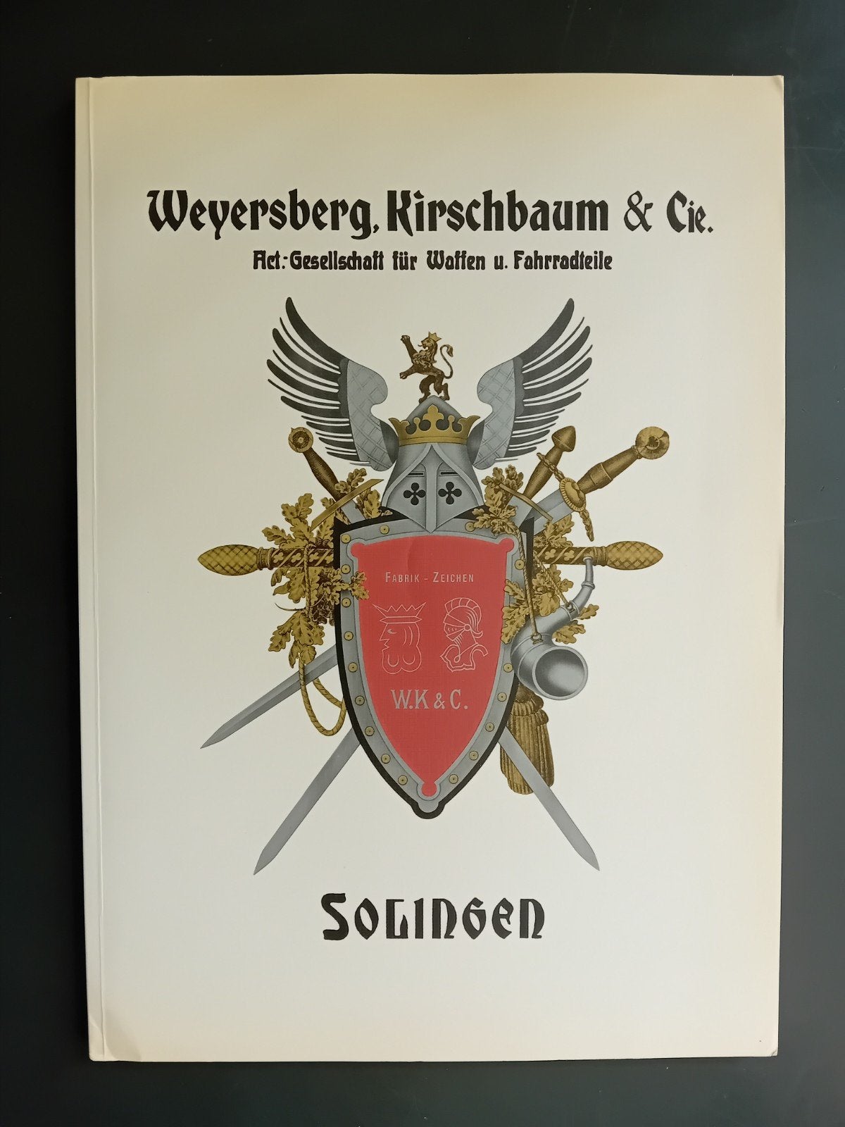 Catalogus Blanke Wapens WKC  Weyersberg- Kirschbaum & Cie, Verzamelen, Verzenden, Overige soorten, Duitsland, Boek of Tijdschrift