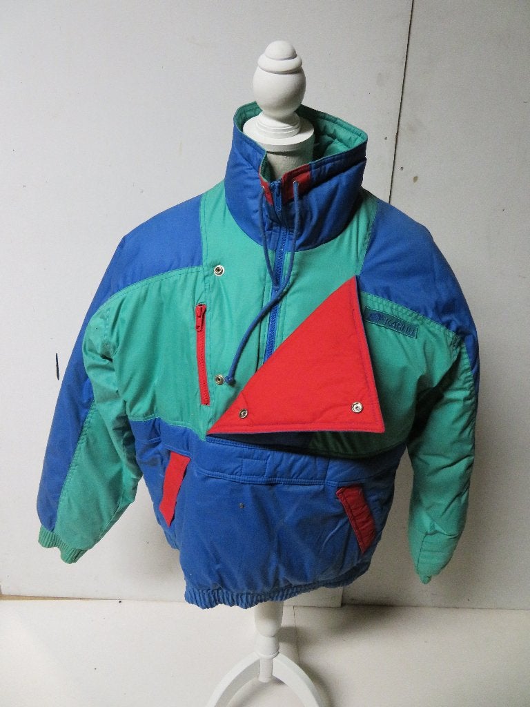 Heren jas -jack Vintage Karhu-Titan maat M Nieuw, Kleding | Heren, Jassen | Winter, Maat 52/54 (L), Blauw, Nieuw, Ophalen of Verzenden