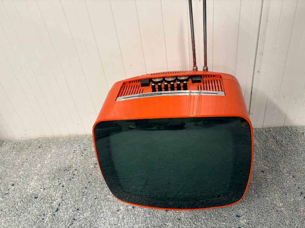 Indesit 12 inch CRT tv jaren 70-80, Audio, Tv en Foto, Vintage Televisies, Ophalen of Verzenden, Gebruikt, Minder dan 40 cm, Overige merken