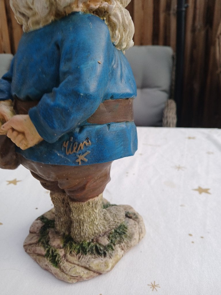 Te koop Rien Poortvliet tuinkabouter., Tuin en Terras, Ophalen, Gebruikt, Steen, Tuinkabouter