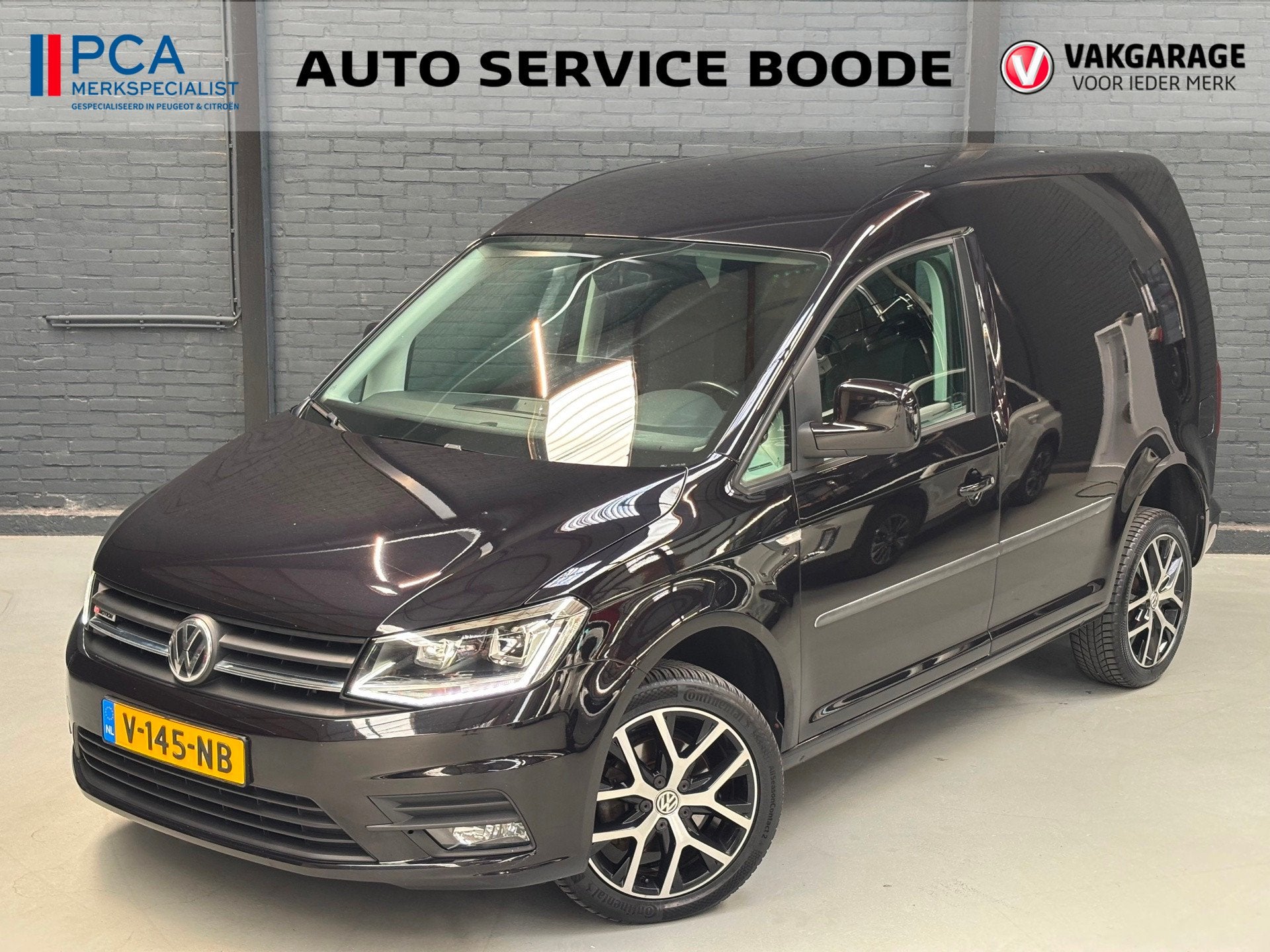 Volkswagen Caddy 2.0 TDI (150 pk) L1H1 4Motion (4WD / AWD) a, Auto's, Stof, Gebruikt, Euro 6, 4 cilinders