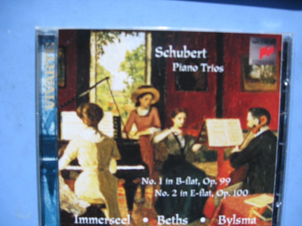 Schubert, pianotrio's, Immerseel, Beths, Bylsma, Ophalen of Verzenden, Romantiek, Album, Kamermuziek