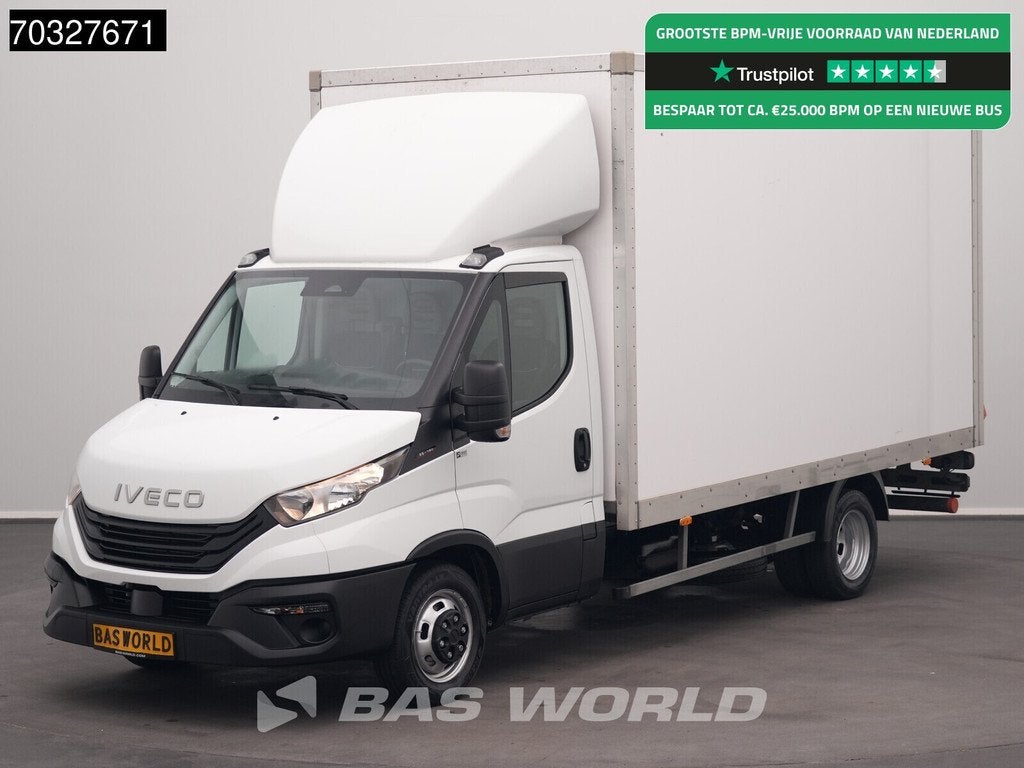 Iveco Daily 35C16 3.0L Laadklep NEW MODEL Dubbellucht 160PK, Auto's, Stof, Gebruikt, Euro 6, 4 cilinders