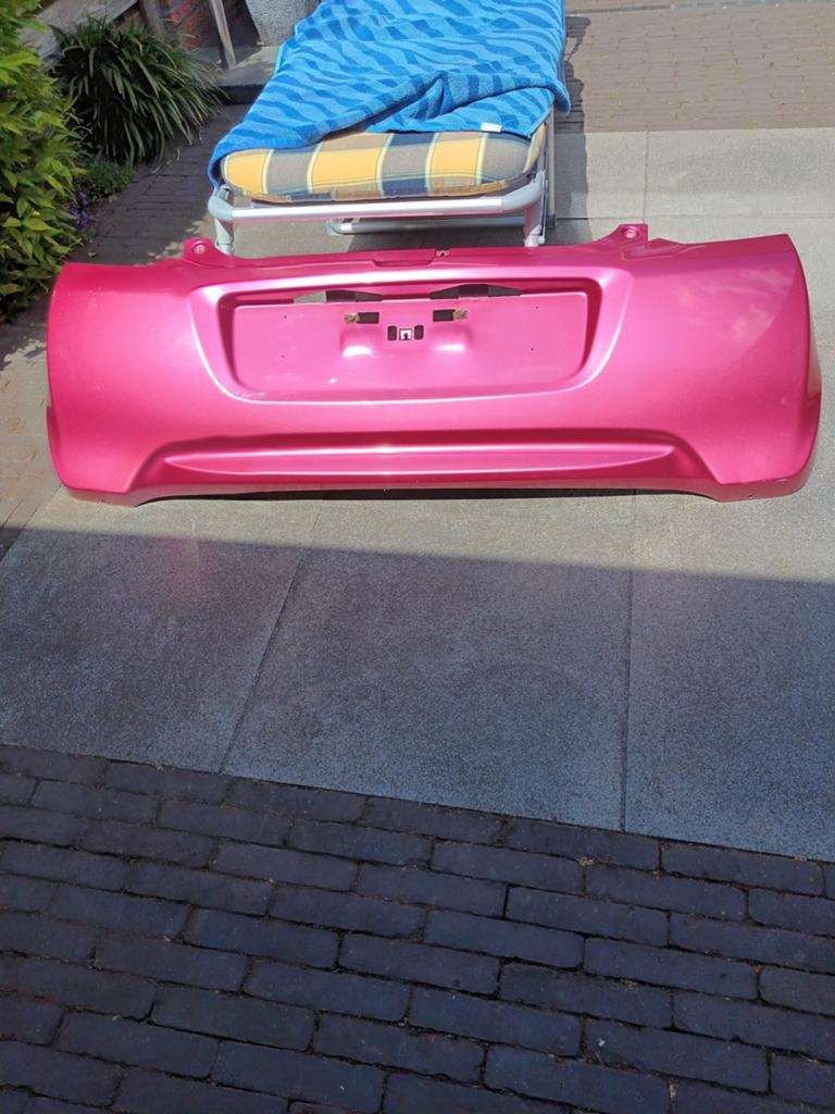 Achterbumper Suzuki Alto - Roze, Gebruikt, Ophalen of Verzenden, Achter, Bumper