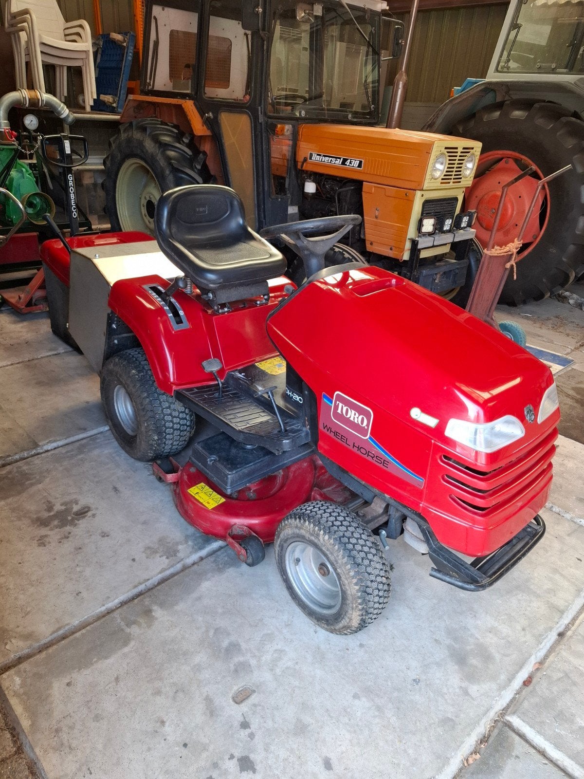 Toro Wheel Horse DH-210 Zitmaaier 500cc, Ophalen, Gebruikt, Toro, Opvangbak