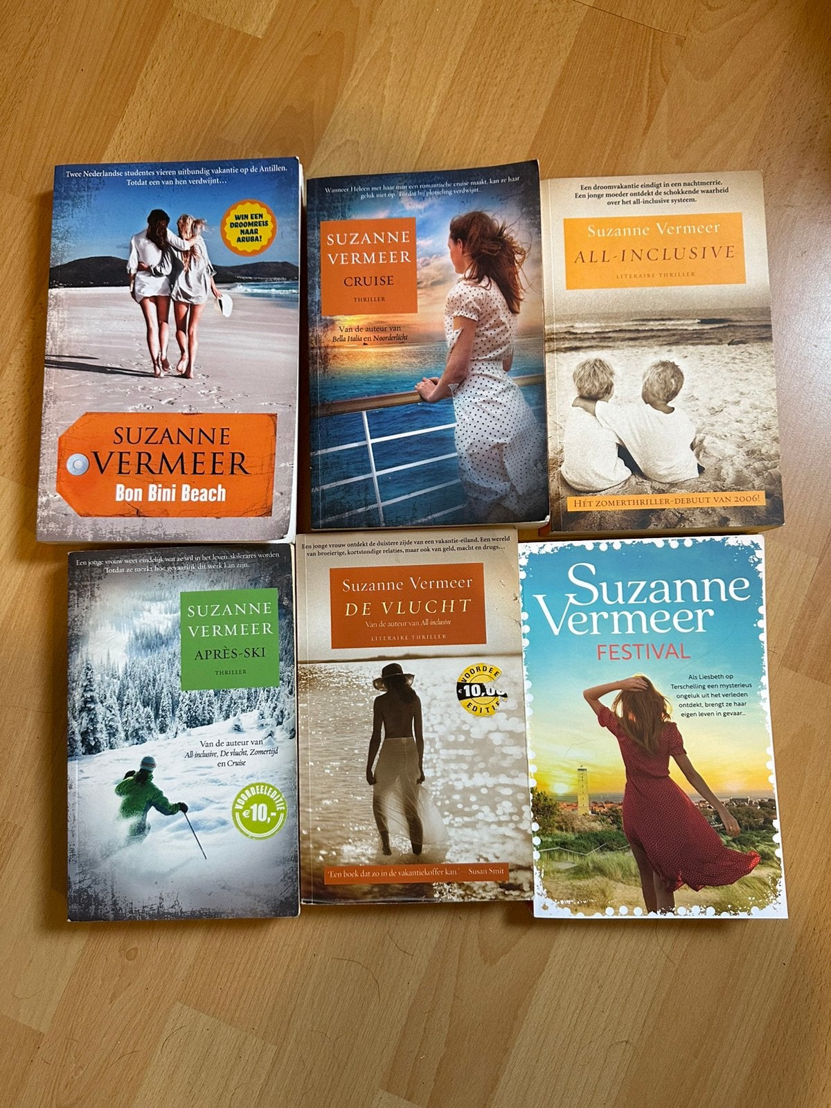 6 boeken van Suzanne Vermeer, Ophalen of Verzenden, Gelezen