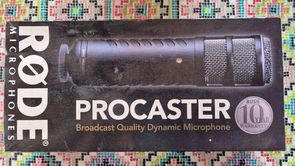RODE PROCASTER MICROFOON XLR, Muziek en Instrumenten, Ophalen of Verzenden, Zo goed als nieuw, Studiomicrofoon