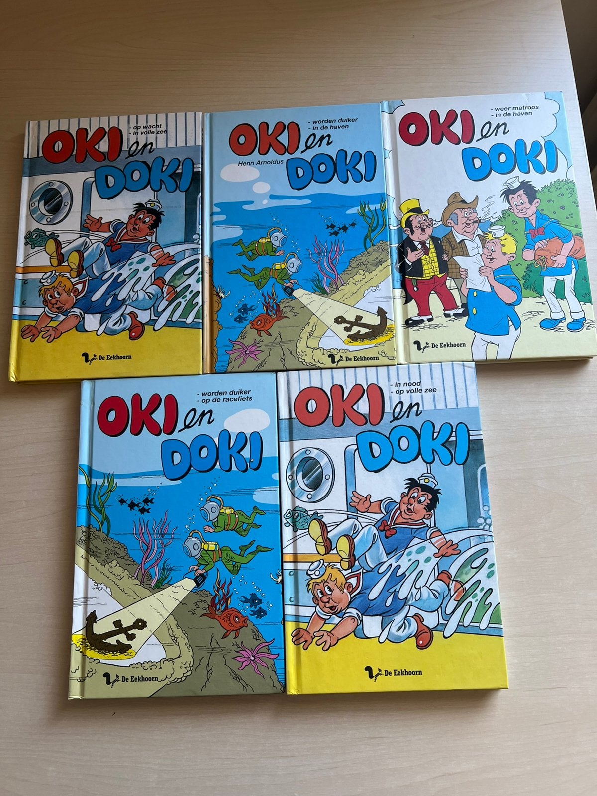 Oki en Doki door Henri Arnoldus izgst, Boeken, Ophalen of Verzenden, Fictie algemeen