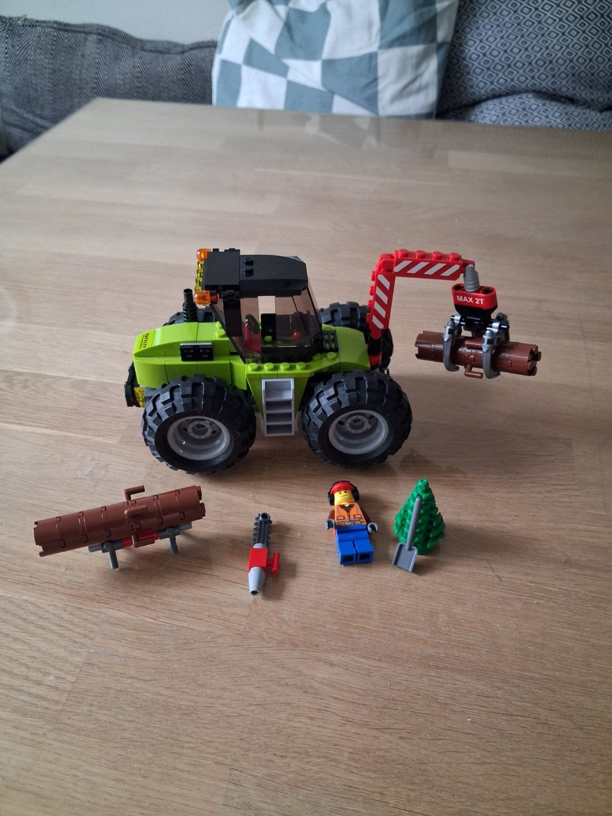 Lego City Bosbouw Tractor met Houthakker 60181, Lego, Compleet, Ophalen of Verzenden, Complete set