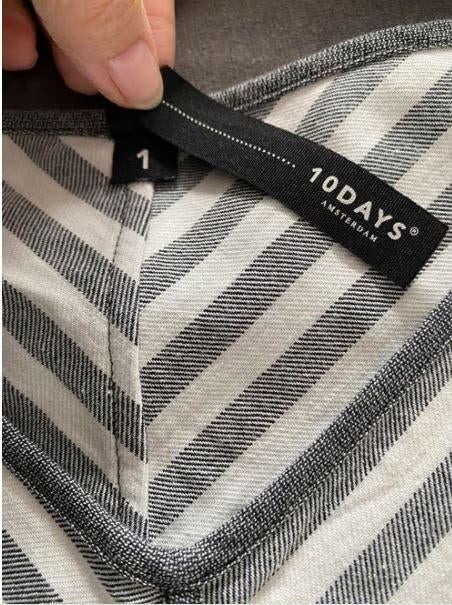 10Days blouse mt. L/XL, Maat 46/48 (XL) of groter, Ophalen of Verzenden, Zo goed als nieuw, Grijs