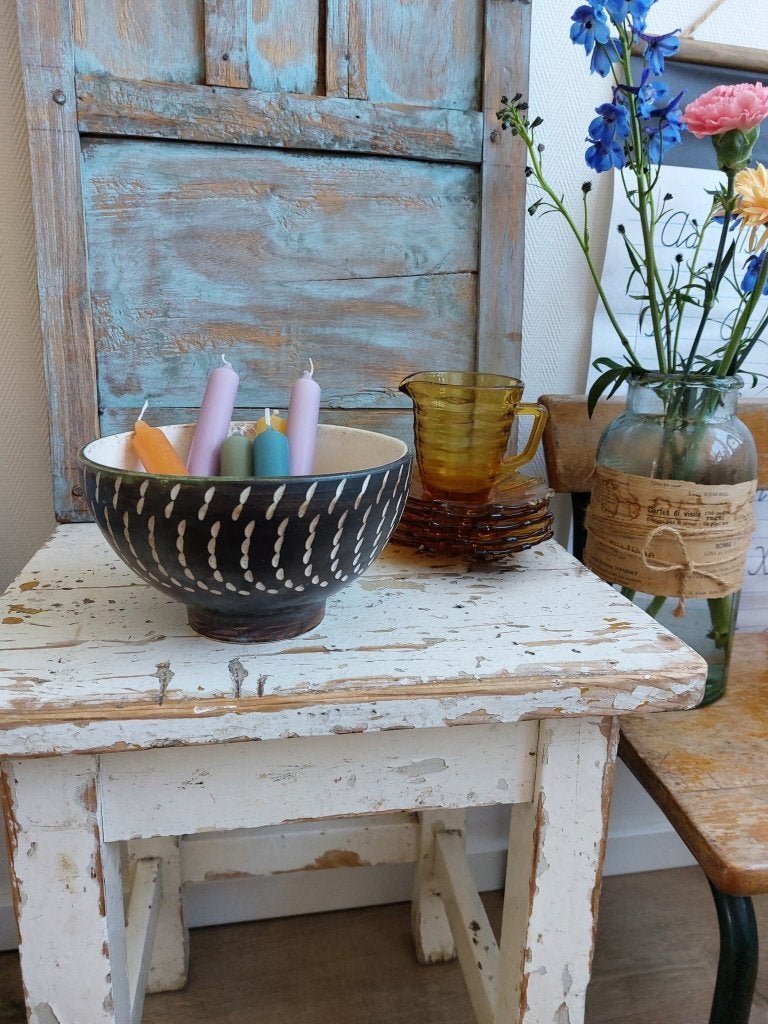 Toffe vintage schaal / pot, Antiek en Kunst, Ophalen of Verzenden