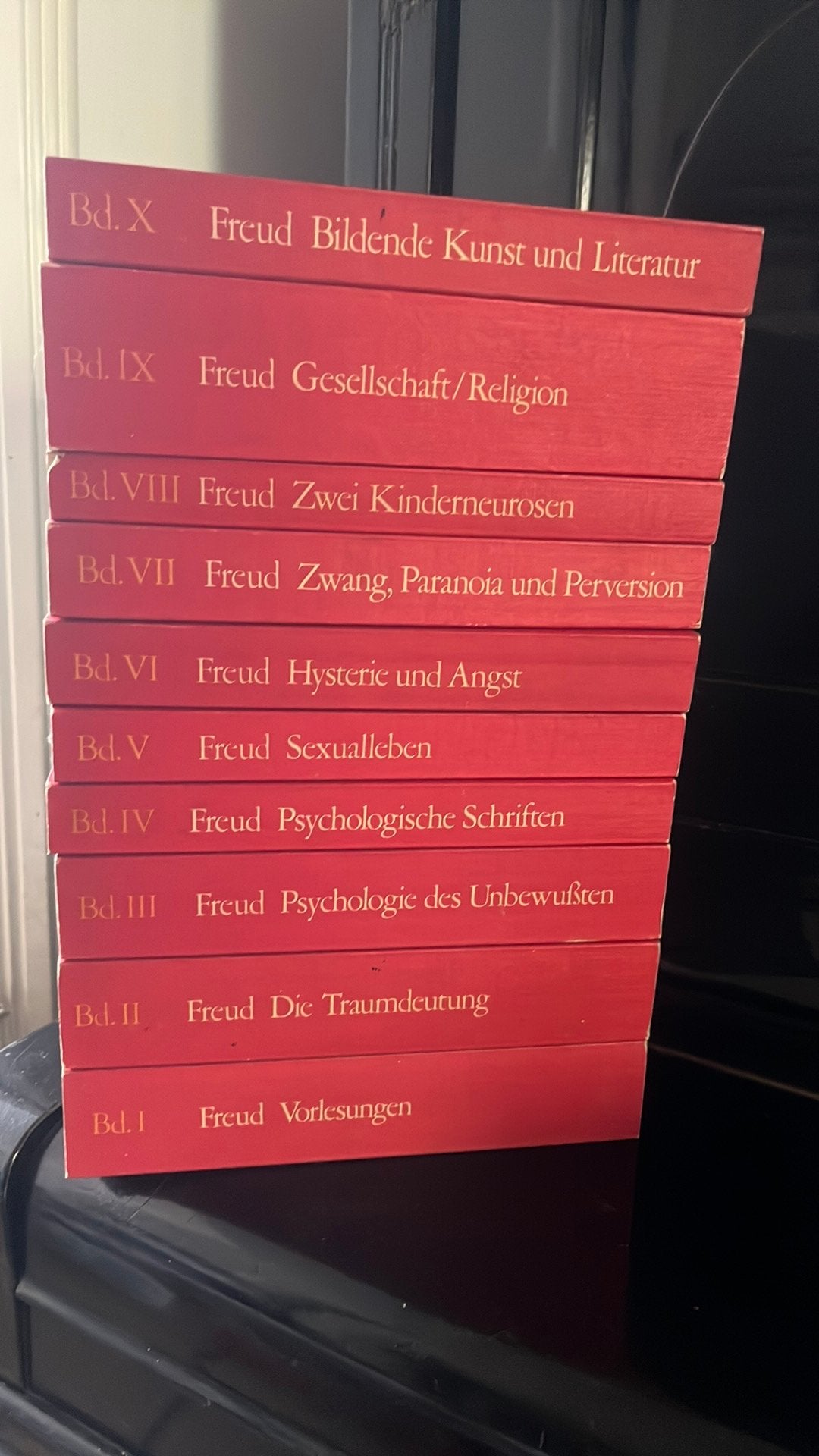 Signund Freud.   Studienausgabe      10x, Ophalen of Verzenden, Zo goed als nieuw