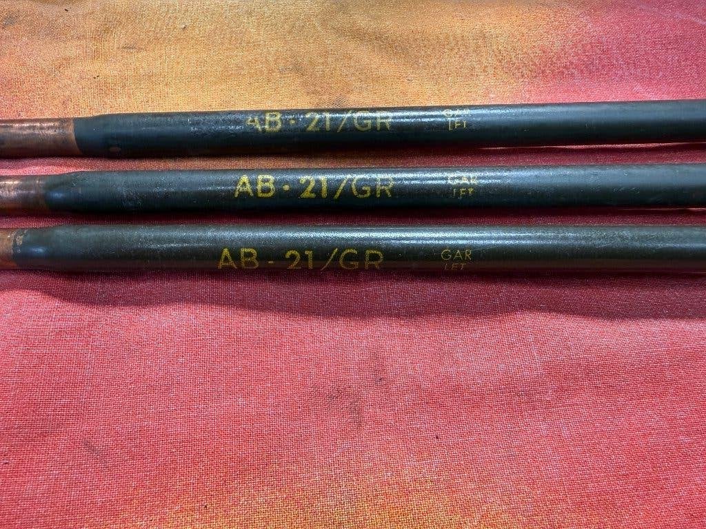 Landmacht 3x Sprietantenne AB-21/GR onderste stuk, Ophalen of Verzenden, Landmacht, Nederland, Overige typen