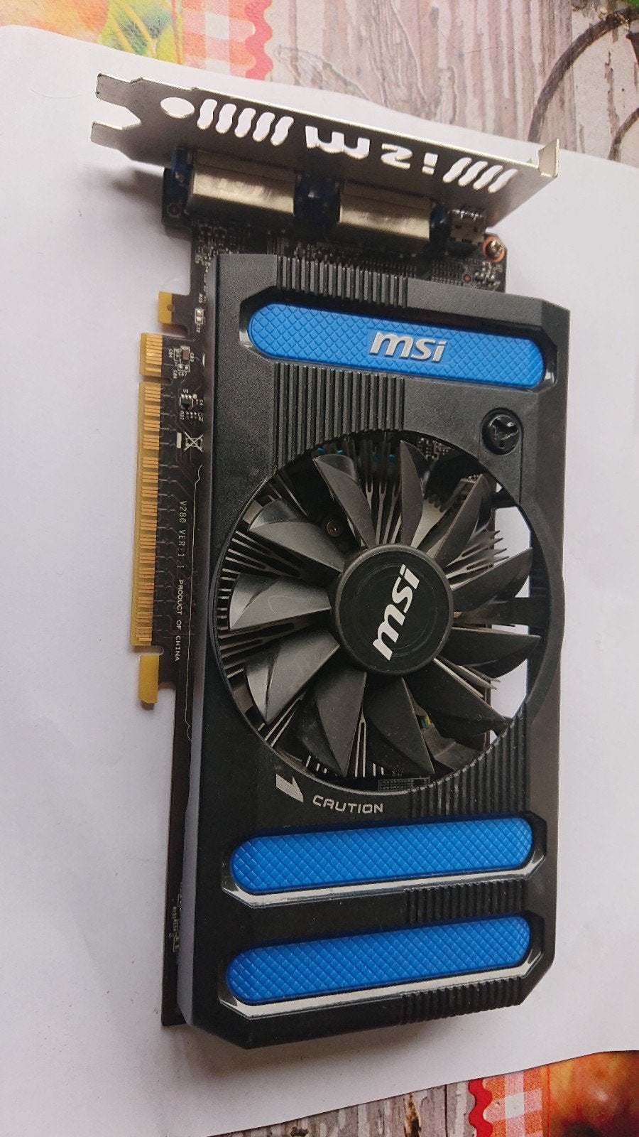 Msi Gtx-650 1 Gb ddr5 videokaart, Computers en Software, PCI-Express 3, Gebruikt, Ophalen of Verzenden, GDDR5
