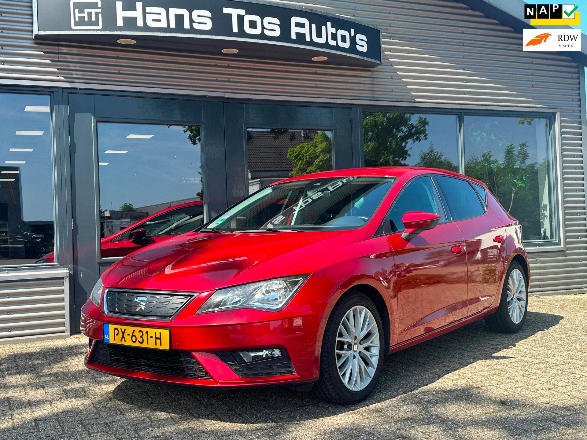 Seat Leon 1.0 EcoTSI 110pk Style Business Intense, Auto's, Voorwielaandrijving, Dealer onderhouden, Gebruikt, Origineel Nederlands