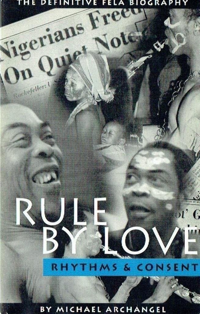 Fela Kuti rule by love rhythms consent Michael Archangel, Verzenden, Zo goed als nieuw, Artiest