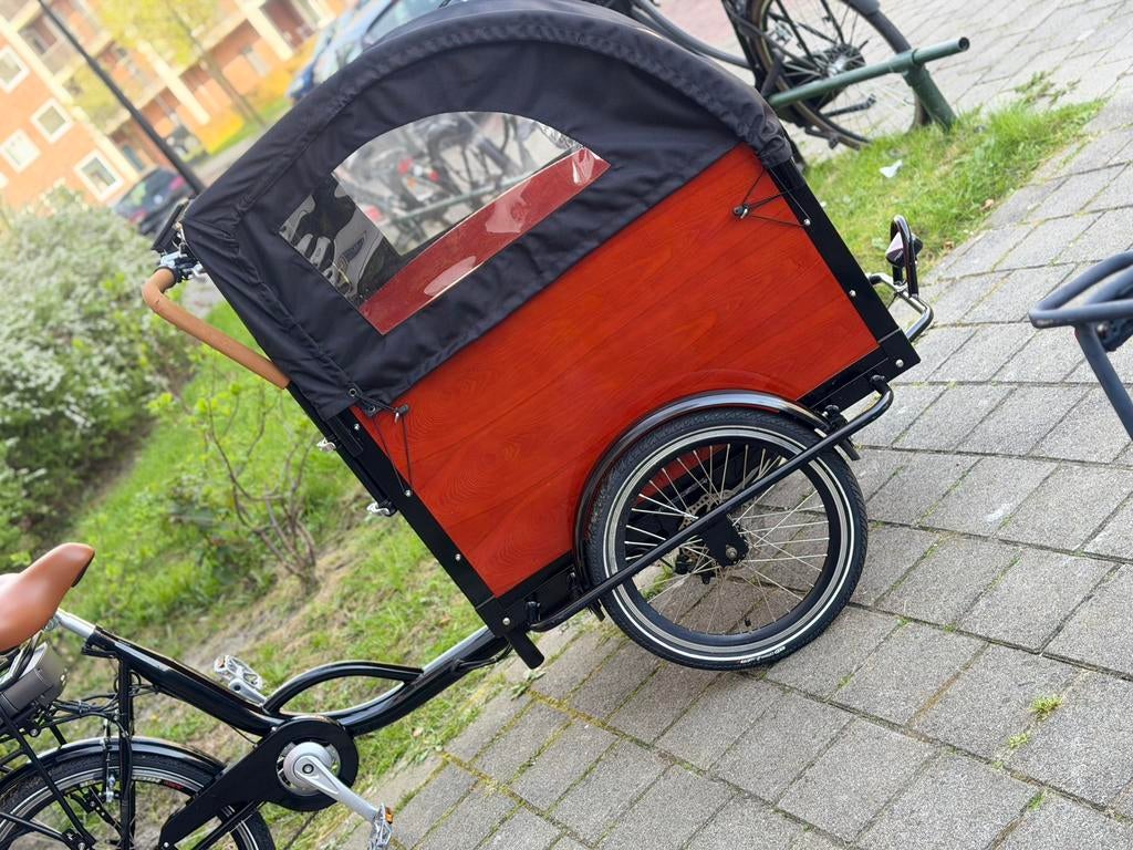 Elektronische bakfiets TE KOOP!!!, Fietsen en Brommers, Fietsen | Bakfietsen, 4 kinderen of meer, Elektrisch, Zo goed als nieuw