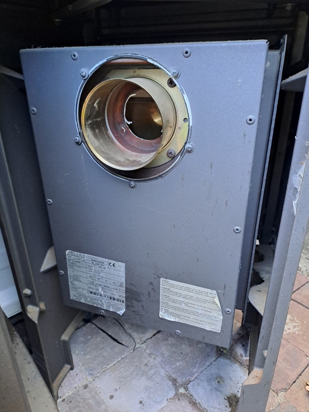 5 dovre ringlever 350 gaskachel  gietijzer, Huis en Inrichting, Ophalen, Nieuw, Gas, Gaskachel