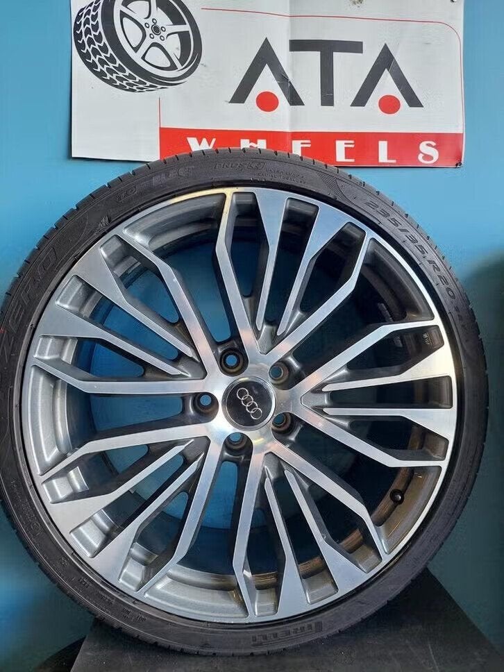 20 inch Audi A4 Competition Velgen Origineel, Gebruikt, Velg(en), -, -