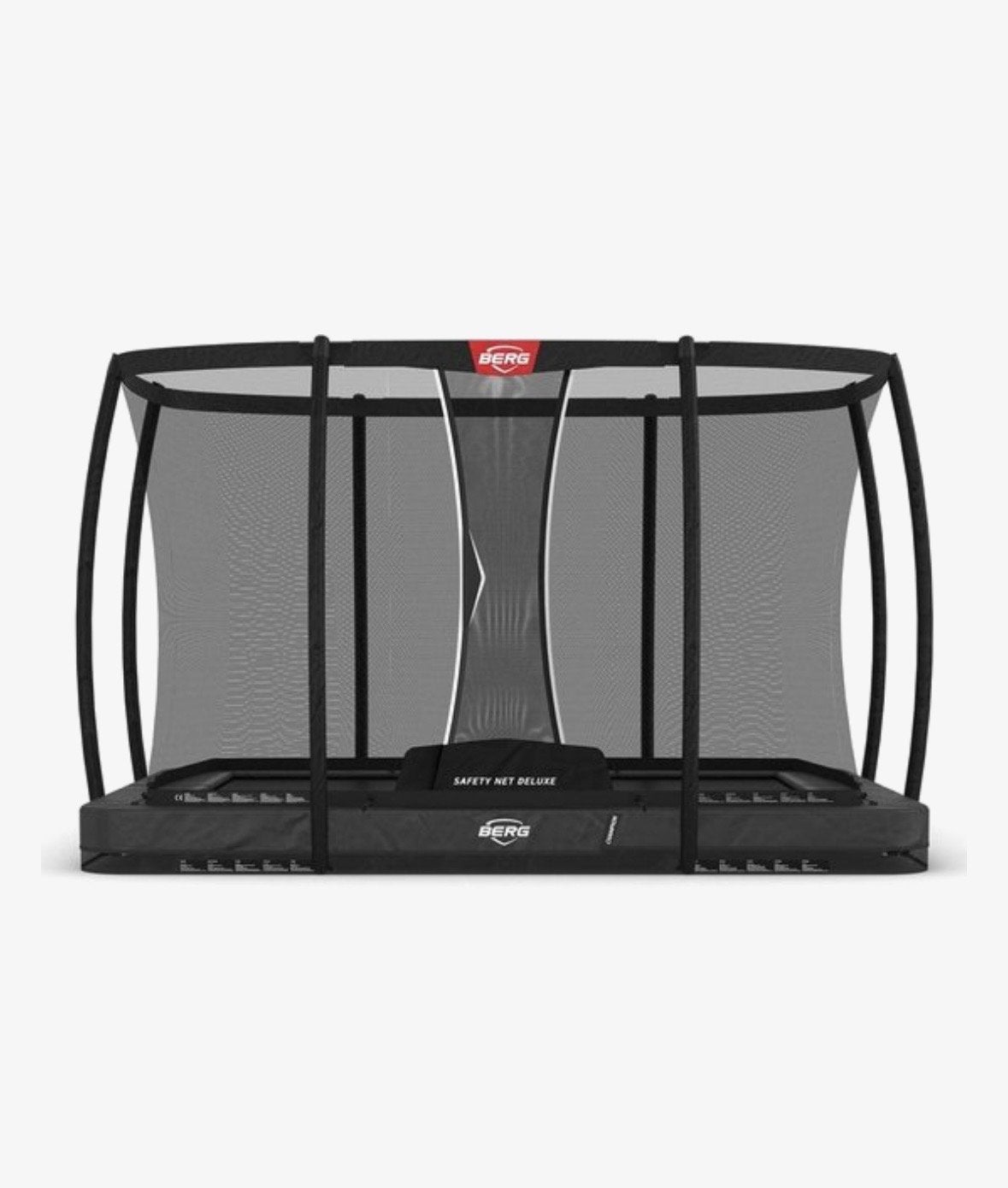 Berg trampoline, Ultim Champion InGround. 330 x 220 cm, Ophalen, Zo goed als nieuw