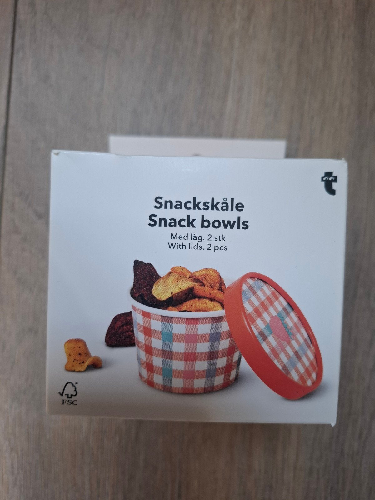 Snack bowls 2 stuks, Huis en Inrichting, Ophalen of Verzenden, Nieuw