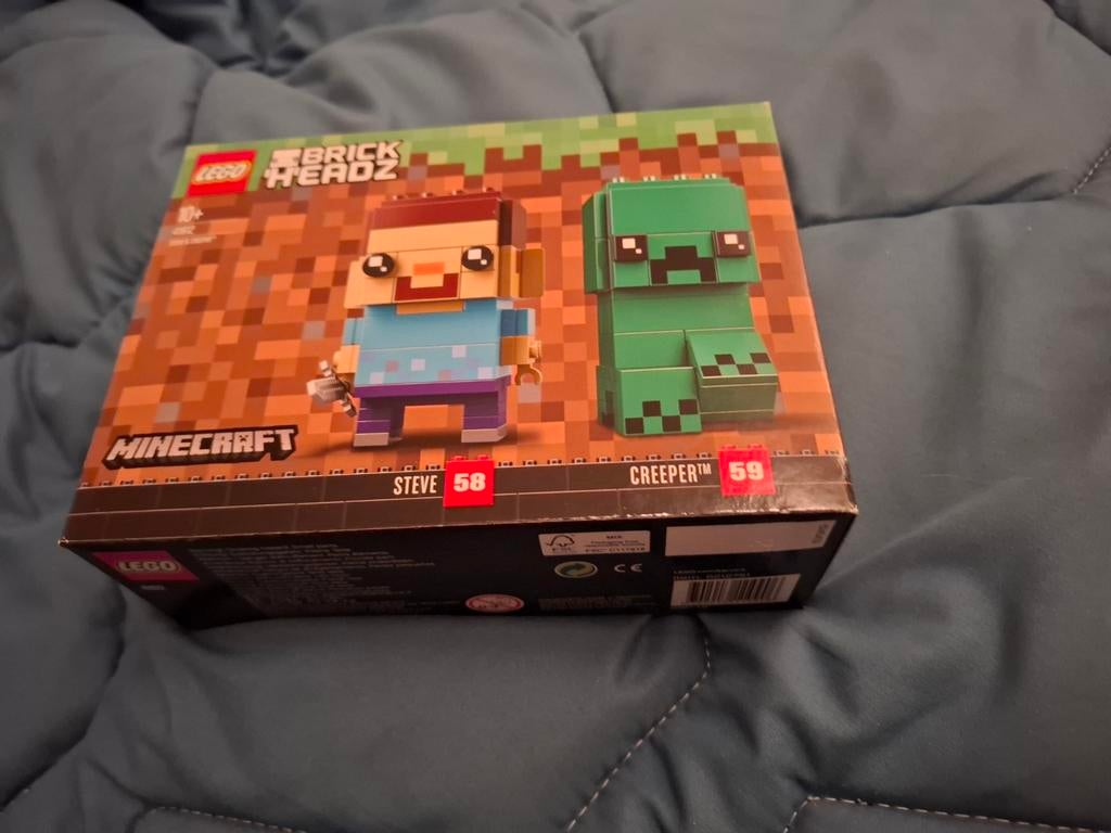 Lego Brickheadz 41612 Minecraft  Steve & Creeper, Ophalen of Verzenden, Nieuw