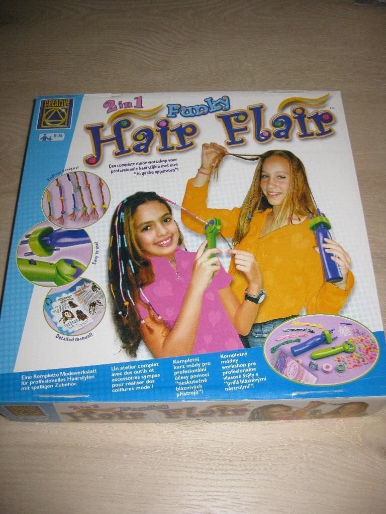 2 in 1 Funky Hair Flair, Ophalen of Verzenden, Zo goed als nieuw, Knutselen