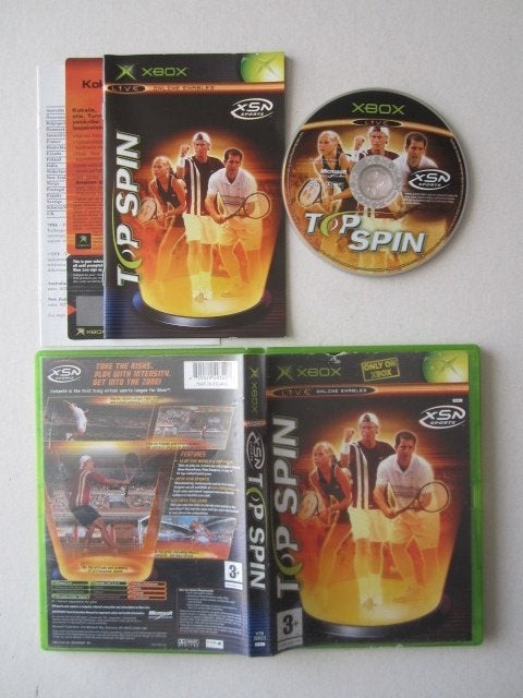 Topspin Top Spin tennis Xbox, Ophalen of Verzenden, Zo goed als nieuw, Sport, 3 spelers of meer