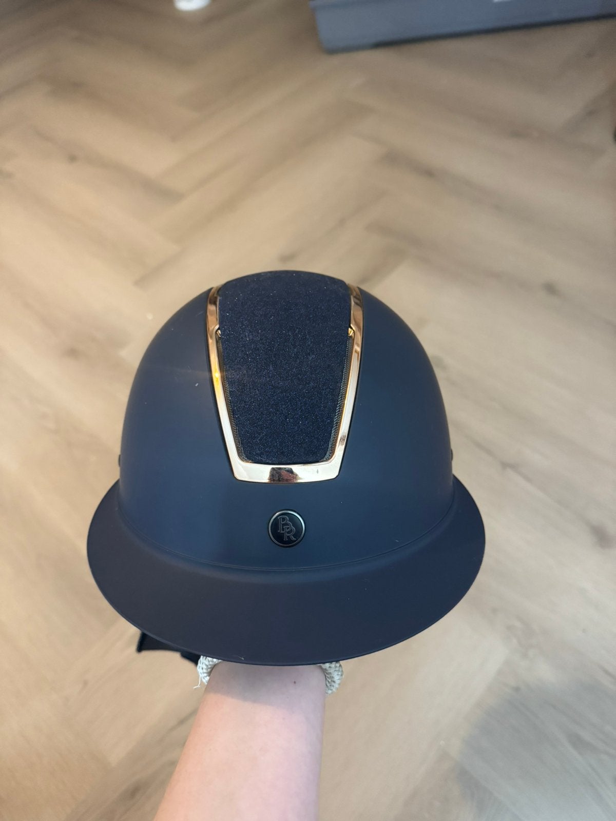 Blauwe glitter br cep, Dieren en Toebehoren, Paarden en Pony's | Hoofdstellen en Tuigage, Ophalen, Zo goed als nieuw