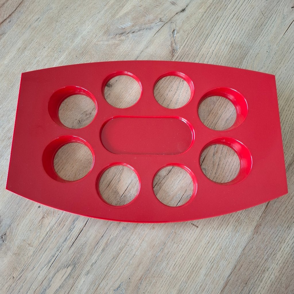 Douwe egberts bekerhouder bekertray dienblad, Overige typen, Kunststof, Ophalen of Verzenden, Zo goed als nieuw
