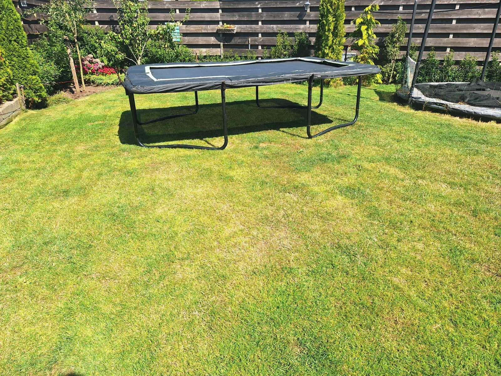 Gratis trampoline (3 x 2) klaar voor een volgende ronde!, Ophalen, Gebruikt
